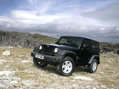 Jeep Wrangler [UK] 2008 Poster with Hanger