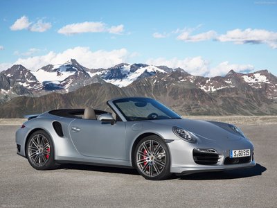 Porsche 911 Turbo Cabriolet 2014 Poster 1411537