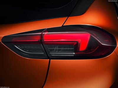 Opel Corsa-e 2020 metal framed poster