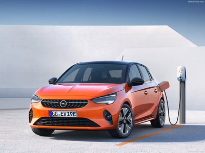 Opel Corsa-e 2020 Poster with Hanger