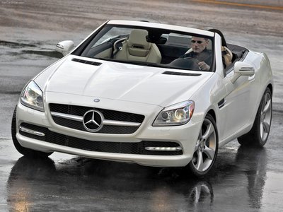 Mercedes-Benz SLK350 2012 Mouse Pad 1412419