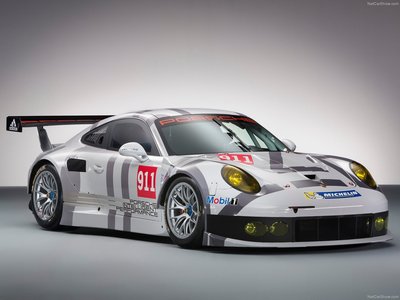 Porsche 911 RSR 2014 Poster with Hanger