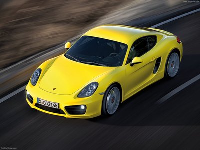 Porsche Cayman 2014 Poster 1414353