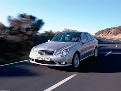 Mercedes-Benz E55 AMG 2003 pillow