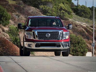 Nissan Titan Single Cab 2017 Poster with Hanger