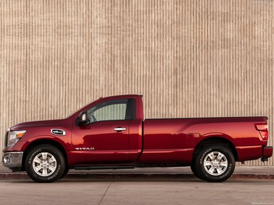 Nissan Titan Single Cab 2017 Poster with Hanger