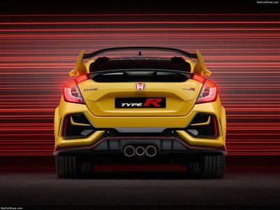 Honda Civic Type R Limited Edition 2021 metal framed poster