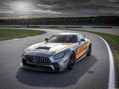 Mercedes-Benz AMG GT4 2020 Poster with Hanger