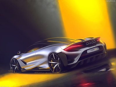 McLaren 765LT 2021 canvas poster