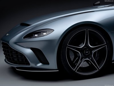 Aston Martin V12 Speedster 2021 metal framed poster