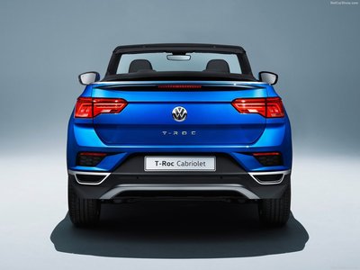 Volkswagen T-Roc Cabriolet 2020 metal framed poster