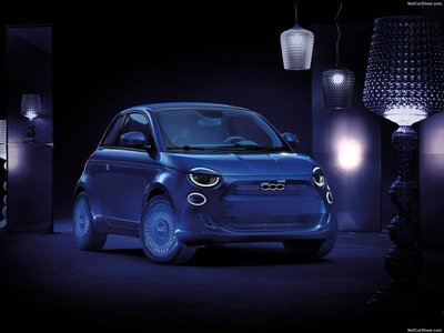 Fiat 500 Kartell Concept 2020 Poster with Hanger