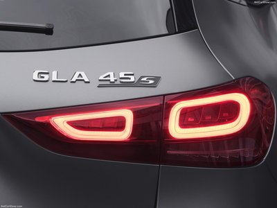 Mercedes-Benz GLA45 S AMG 2021 Poster with Hanger