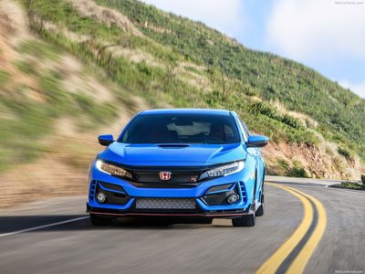 Honda Civic Type R 2020 Poster with Hanger