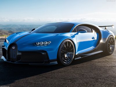 Bugatti Chiron Pur Sport 2021 Poster with Hanger