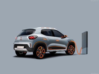 Dacia Spring Electric Concept 2020 Poster with Hanger