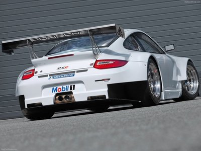 Porsche 911 GT3 RSR 2012 Poster with Hanger