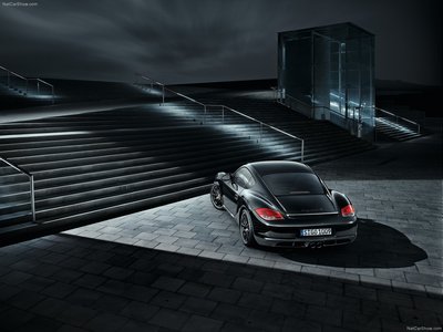 Porsche Cayman S Black Edition 2012 poster