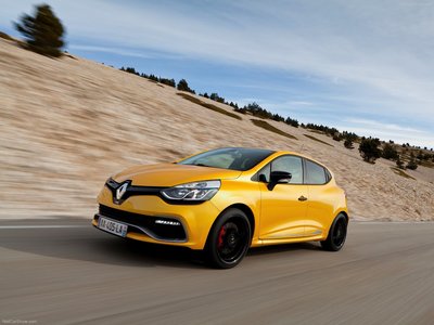 Renault Clio RS 200 2013 wooden framed poster