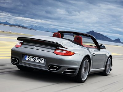 Porsche 911 Turbo Cabriolet 2010 Poster 1420079