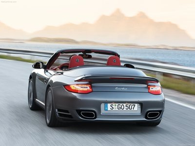 Porsche 911 Turbo Cabriolet 2010 Poster 1420082