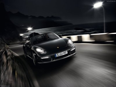 Porsche Boxster S Black Edition 2011 canvas poster