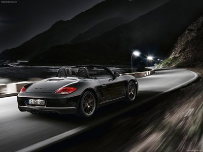 Porsche Boxster S Black Edition 2011 Poster with Hanger