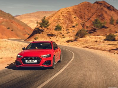 Audi RS4 Avant [UK] 2020 Poster with Hanger