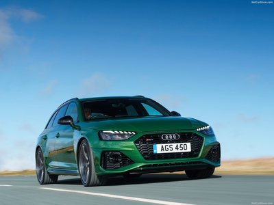 Audi RS4 Avant [UK] 2020 Poster with Hanger