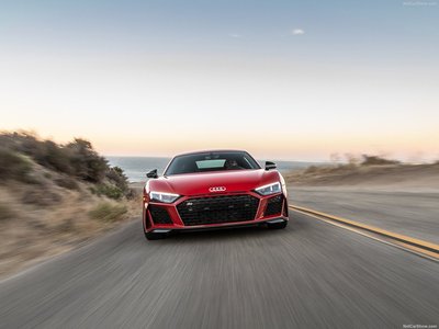 Audi R8 Coupe [US] 2020 canvas poster