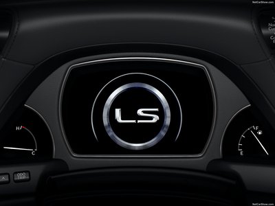 Lexus LS 2021 metal framed poster