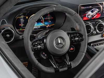 Mercedes-Benz AMG GT Black Series 2021 metal framed poster