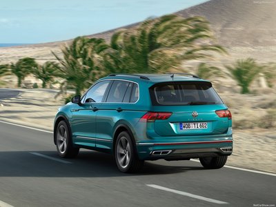 Volkswagen Tiguan 2021 Poster with Hanger