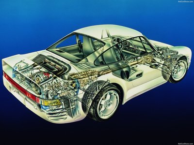 Porsche 959 1986 puzzle 1426234