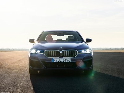 BMW 5-Series 2021 Poster with Hanger