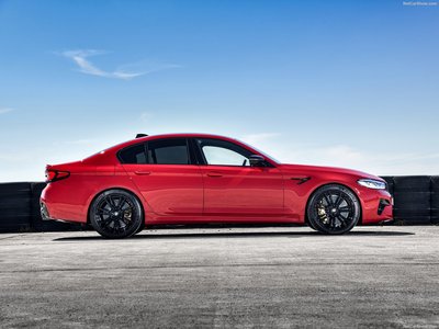 BMW M5 Competition 2021 Poster with Hanger
