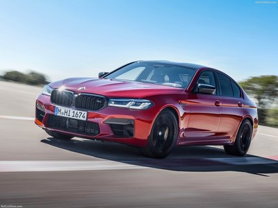 BMW M5 Competition 2021 poster
