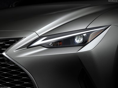 Lexus IS 2021 metal framed poster