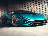 Lamborghini Sian Roadster 2021 poster