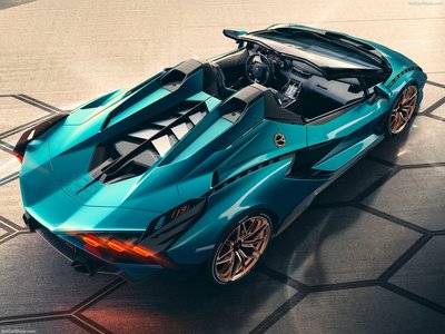 Lamborghini Sian Roadster 2021 Poster 1429327