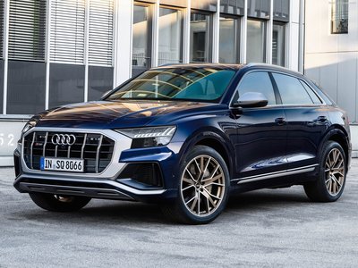 Audi SQ8 TFSI 2021 Poster with Hanger