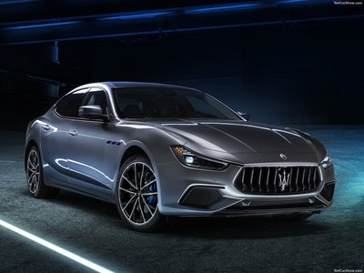 Maserati Ghibli Hybrid 2021 canvas poster