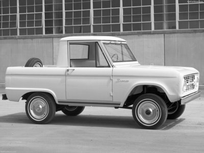 Ford Bronco Pickup 1966 Poster 1431511