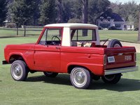 Ford Bronco Pickup 1966 Tank Top #1431515