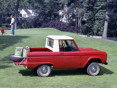 Ford Bronco Pickup 1966 puzzle 1431528