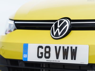 Volkswagen Golf [UK] 2020 wooden framed poster