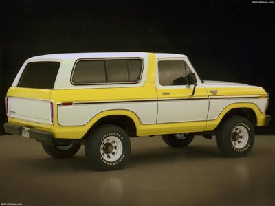 Ford Bronco 1978 calendar