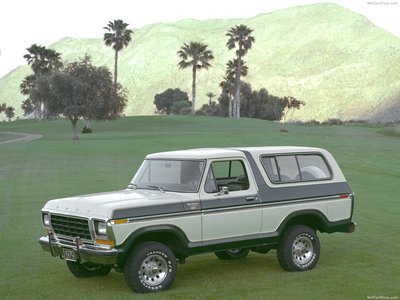 Ford Bronco 1978 poster