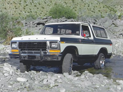 Ford Bronco 1978 poster
