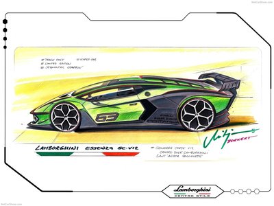Lamborghini Essenza SCV12 2021 Poster 1432034